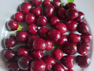 Картинка еда вишня +черешня вишни
