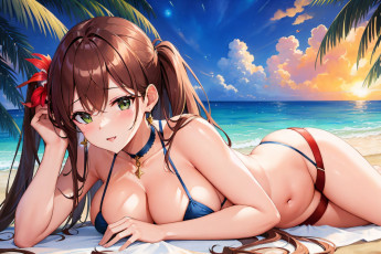 Картинка аниме unknown +другое+ нейросети графика нейроарт ai art нейронные сети рисунки нейро искусство