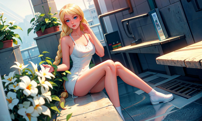 Обои картинки фото аниме, город,  улицы,  интерьер,  здания, нейросети, графика, нейроарт, ai, art, нейронные, сети, рисунки, ней