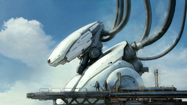 Обои картинки фото фэнтези, роботы,  киборги,  механизмы, робот