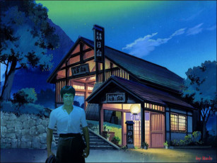 Картинка anime+bruce lee 3д графика anime аниме