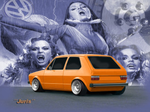 Картинка golf автомобили volkswagen