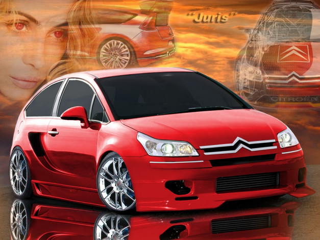 Обои картинки фото автомобили, виртуальный, тюнинг