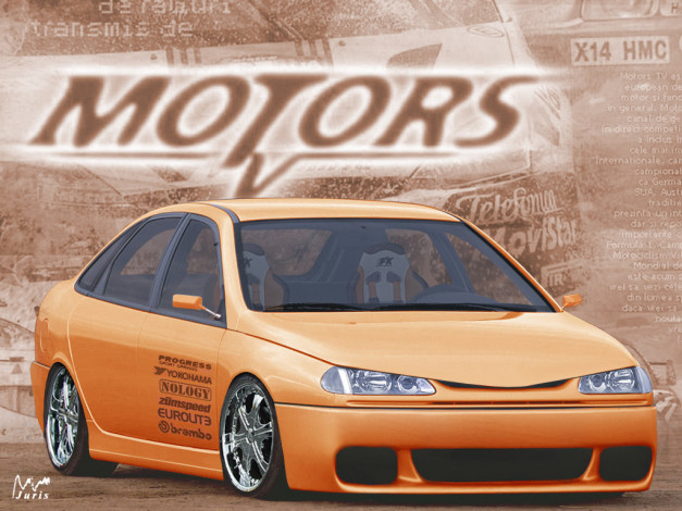 Обои картинки фото laguna, автомобили, renault