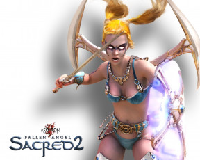 Картинка видео игры sacred fallen angel