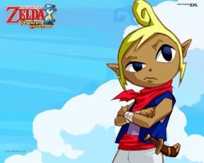 обоя видео, игры, the, legend, of, zelda, phantom, hourglass