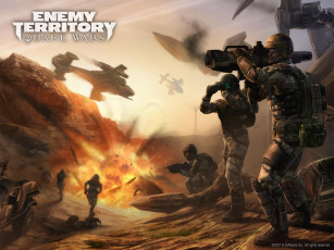 Картинка enemy territory quake wars видео игры