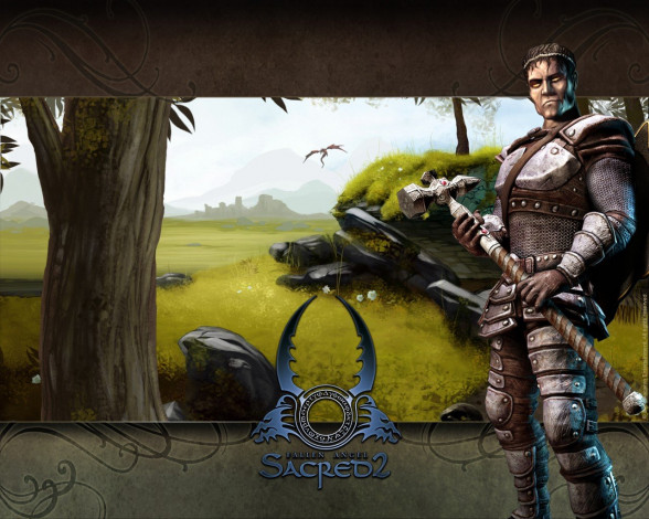 Обои картинки фото видео, игры, sacred, fallen, angel