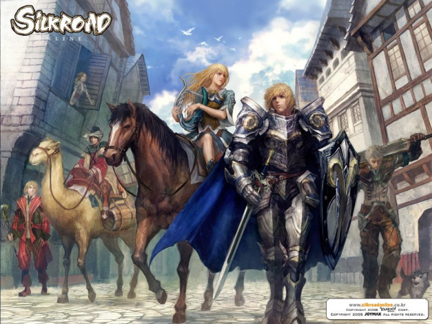 Обои картинки фото видео, игры, silkroad, online