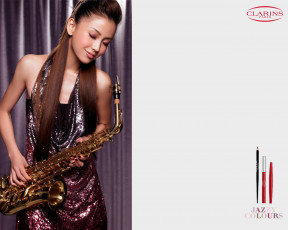 обоя бренды, clarins