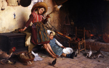 Картинка рисованные живопись