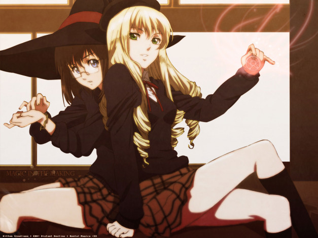 Обои картинки фото аниме, rental, magica