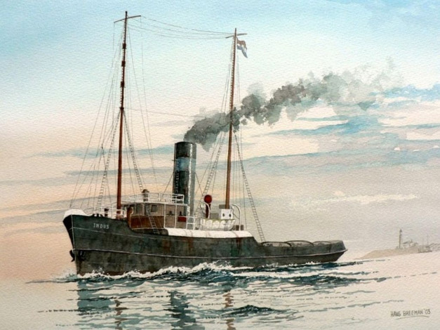 Обои картинки фото корабли, рисованные