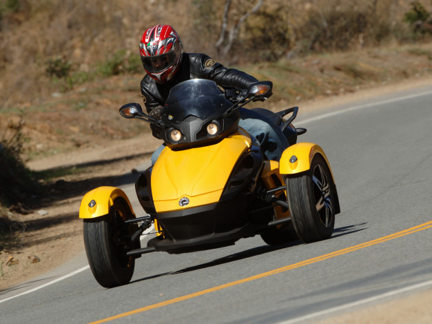 Обои картинки фото мотоциклы, can, am