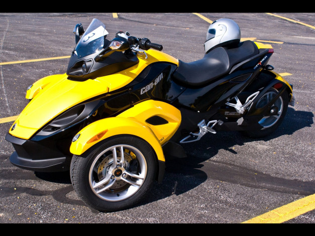 Обои картинки фото мотоциклы, can, am