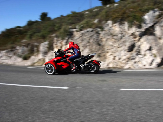 Обои картинки фото мотоциклы, can, am