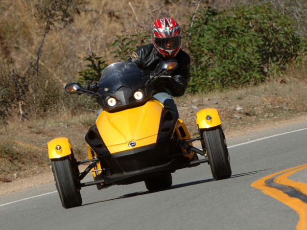 Обои картинки фото мотоциклы, can, am