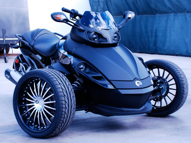 Обои картинки фото мотоциклы, can, am