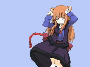 Картинка аниме spice and wolf