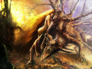 Картинка фэнтези красавицы чудовища