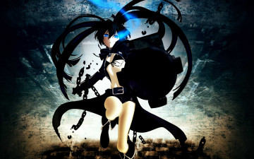 Картинка аниме black rock shooter