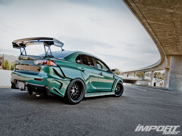 Обои картинки фото 2008, mitsubishi, lancer, evolution, автомобили