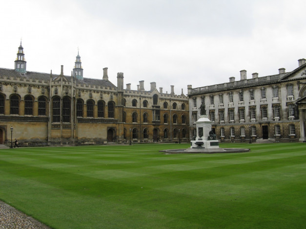 Обои картинки фото англия, кембридж, города, здания, дома