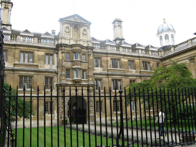 Обои картинки фото англия, кембридж, города, здания, дома