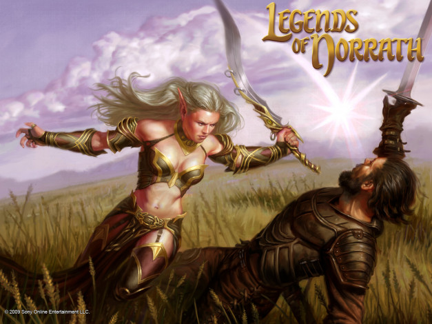 Обои картинки фото legends, of, norrath, travelers, видео, игры