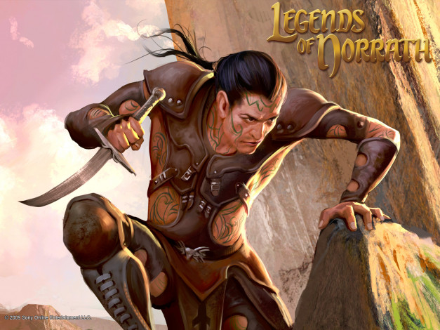 Обои картинки фото legends, of, norrath, travelers, видео, игры