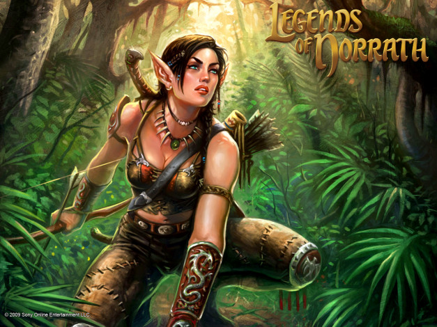 Обои картинки фото legends, of, norrath, travelers, видео, игры