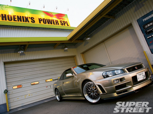 Обои картинки фото nissan, skyline, gtr, bnr34, автомобили, datsun