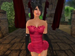 Картинка 3д графика people люди девушка