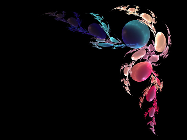 Обои картинки фото 3д, графика, fractal, фракталы, фрактал, тёмный