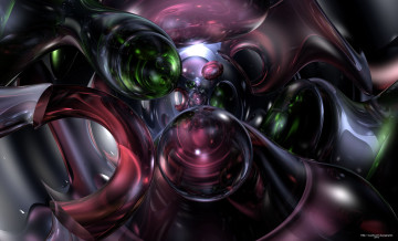 Картинка 3д графика abstract абстракции узор цвет фон