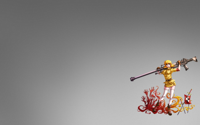 Обои картинки фото аниме, hellsing, серас, виктория