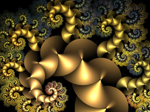 Картинка 3д графика fractal фракталы узор цвета фон