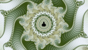 Картинка 3д графика fractal фракталы фон цвета узор