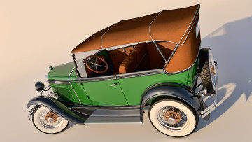 Картинка автомобили 3д 1930 ford
