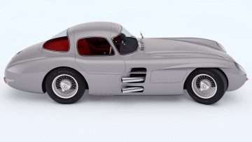 Картинка автомобили 3д mercedes 1955