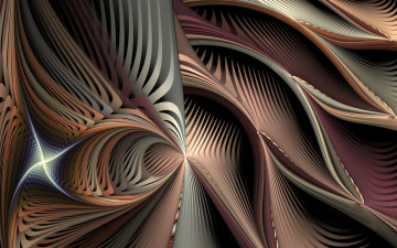 Картинка 3д графика fractal фракталы фон цвета узор