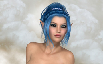 Картинка rina by metalhed13 3д графика elves эльфы девушка