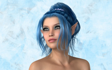 Картинка rina by metalhed13 3д графика elves эльфы девушка