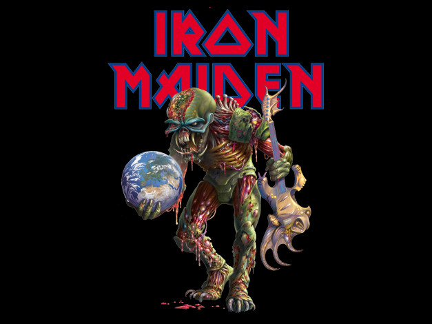Обои картинки фото iron, maiden, музыка, хеви-метал, великобритания
