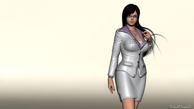 Обои картинки фото 3д, графика, people, люди, костюм, очки