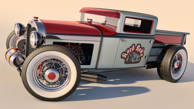 Обои картинки фото автомобили, 3д, 1930, ford