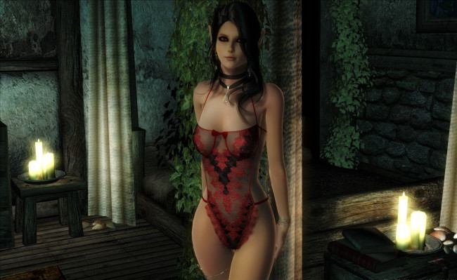 Обои картинки фото 3д, графика, elves, эльфы, эльфийка, свечи