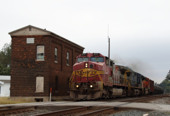 Картинка техника поезда железная дорога локомотив состав