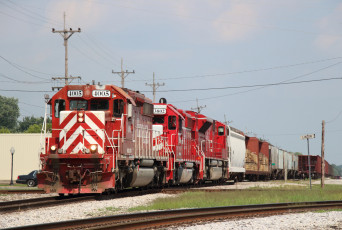 Картинка техника поезда железная дорога локомотив состав