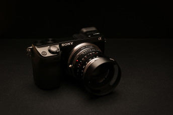 Картинка бренды sony nex-7 golden brown edition камера фон